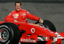 Ghoulish photos of Michael Schumacher